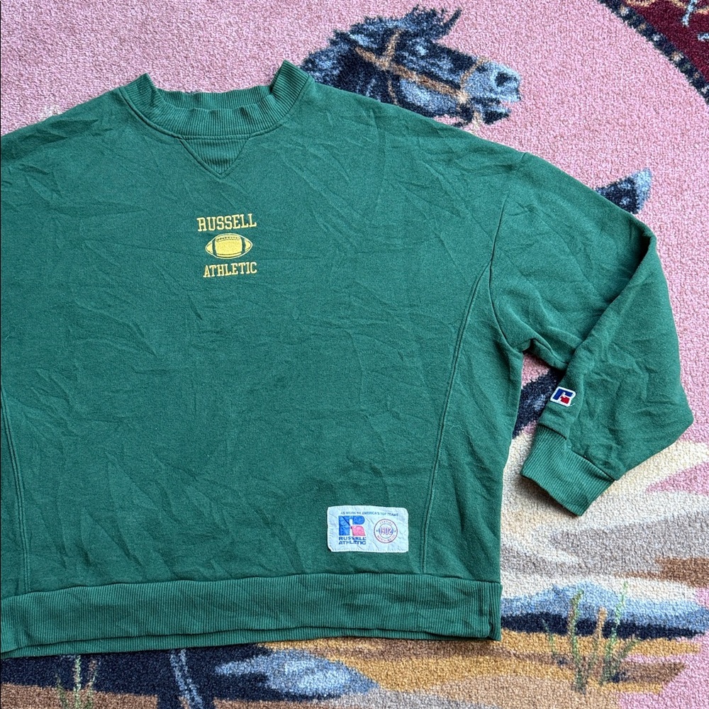 VINTAGE CREWNECK RUSSELL ATHLETIC - Picture 2 of 7